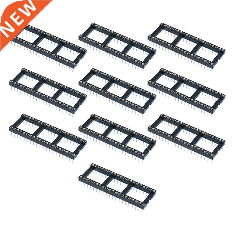 10 x 40 Pin DIP/DIL Turned Pin IC Socket Connector 0.6inch P