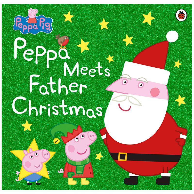 【现货】 Peppa Pig Meets Father Christmas 小猪佩奇见圣诞老人 3-6岁 英文原版图书籍进口正版 圣诞节儿童绘本礼物