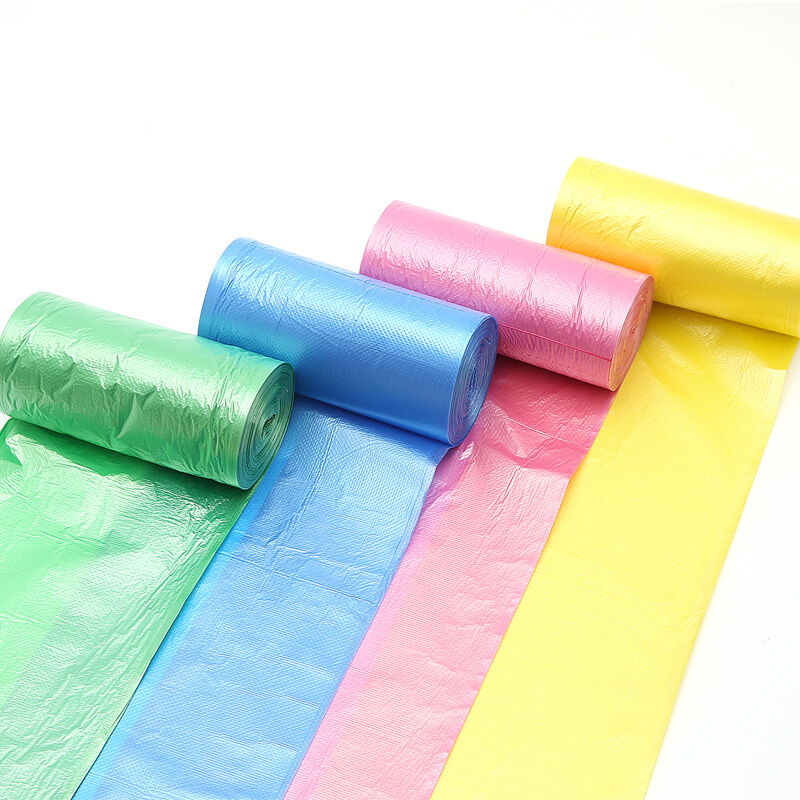 垃圾袋家用加厚商用环保幼儿园手工彩色做衣服裙子小中大号塑料袋