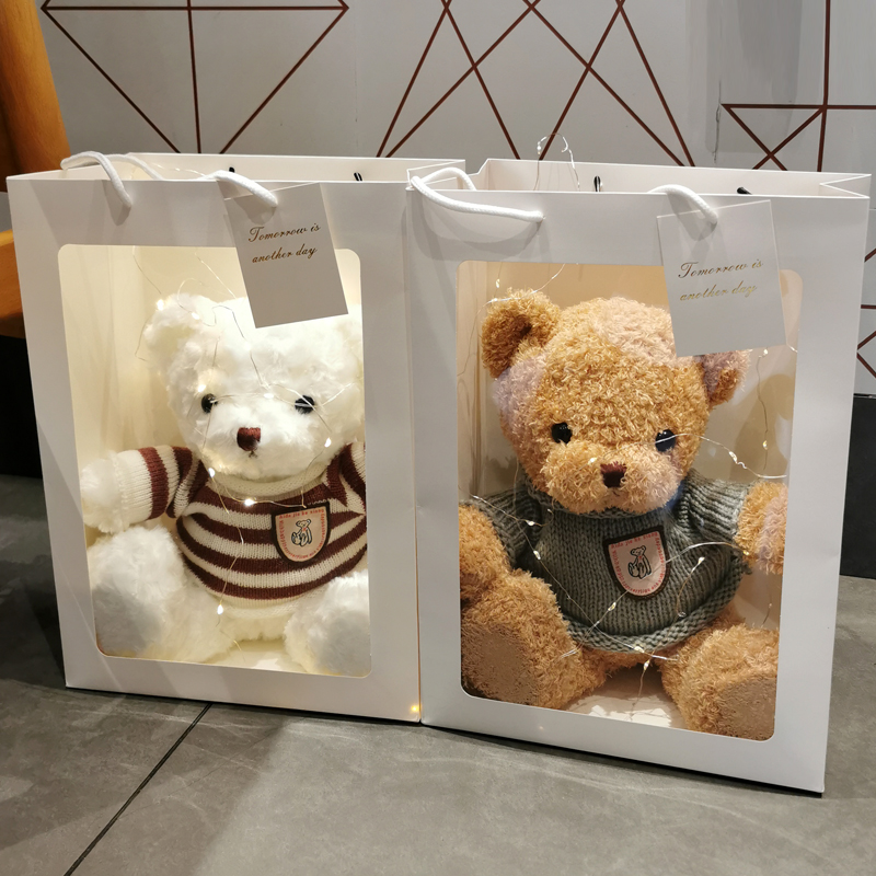 礼盒小熊公仔玩偶泰迪熊毛绒玩具娃娃送女朋友母亲节礼品生日礼物