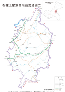 石柱县3 行政区划水系交通地形卫星流域小区村界打印地图定制公路