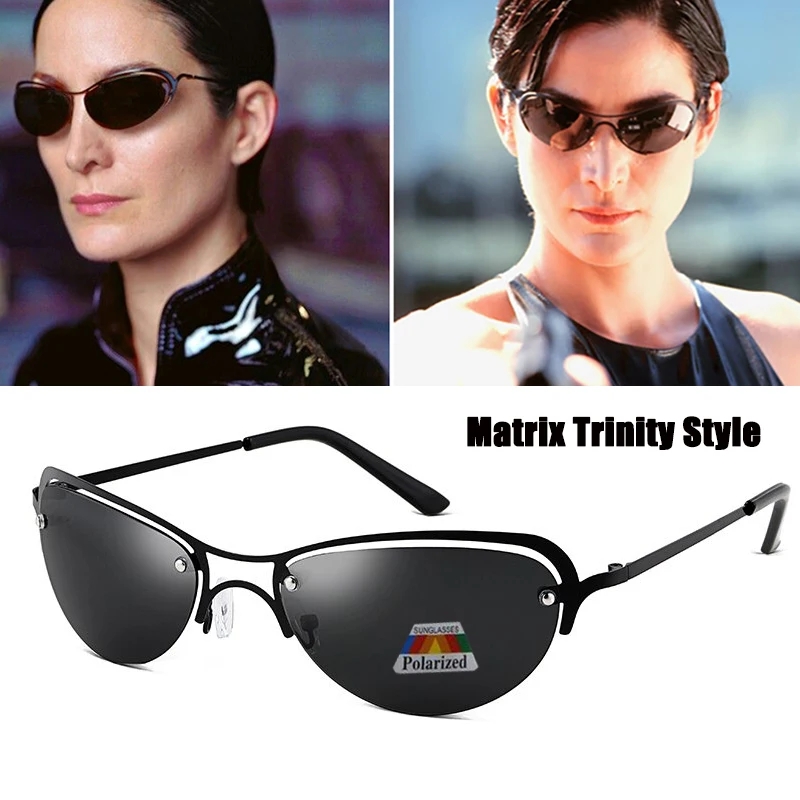 Matrix Trinity Polarized Sunglasses 黑客帝国崔妮蒂偏光太阳镜