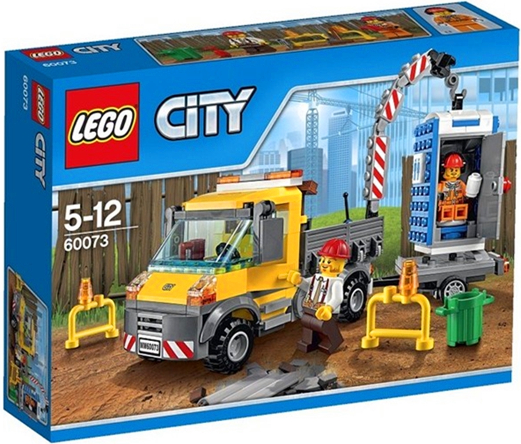 LEGO乐高 城市系列60073建筑工程搬运车2015益智拼装积木拼接收藏