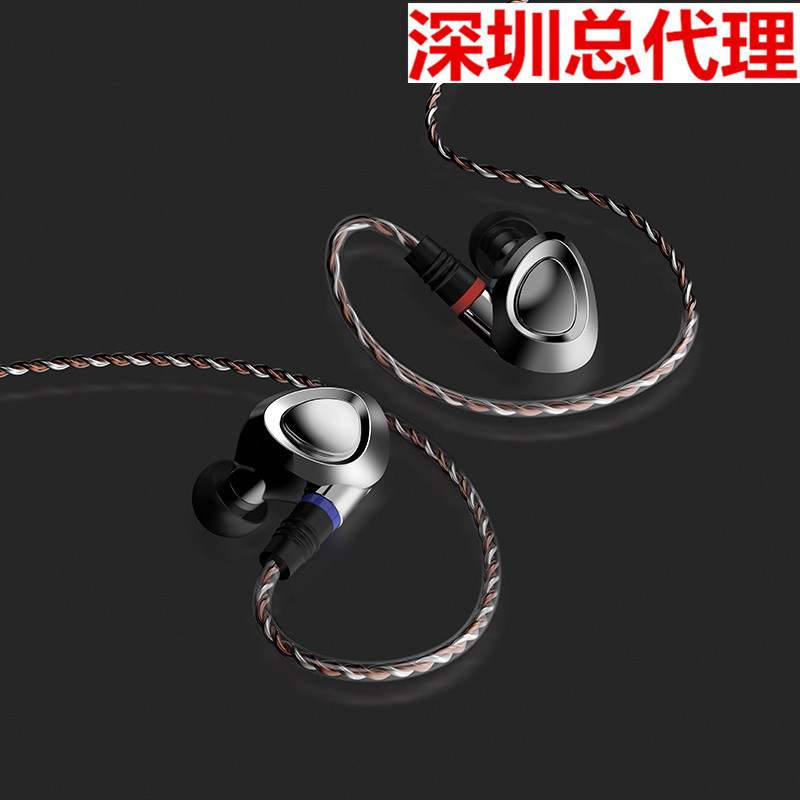 山灵 ME500入耳式三单元圈铁耳塞直插手机耳机高保真HIFI音乐耳机