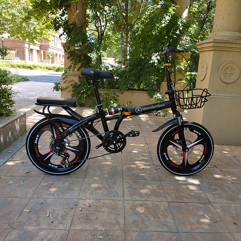 各类奔驰奥迪4S店汽车和活动促销礼品20寸折叠自行车定制logo包邮