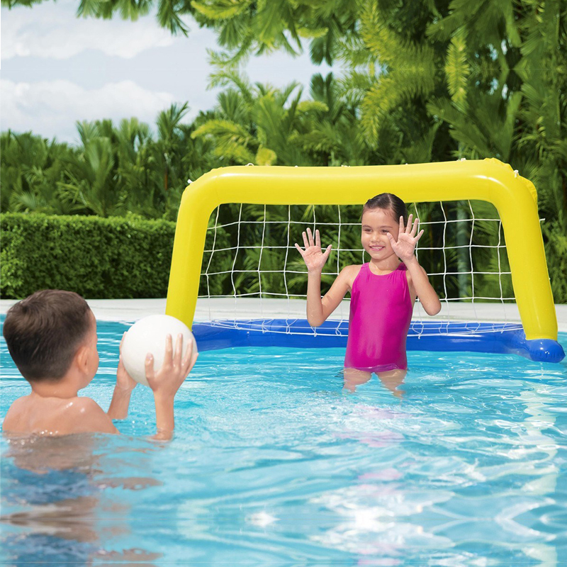 儿童充气足球门水球门排球网篮球框跷跷板陀螺团建聚会水上玩具