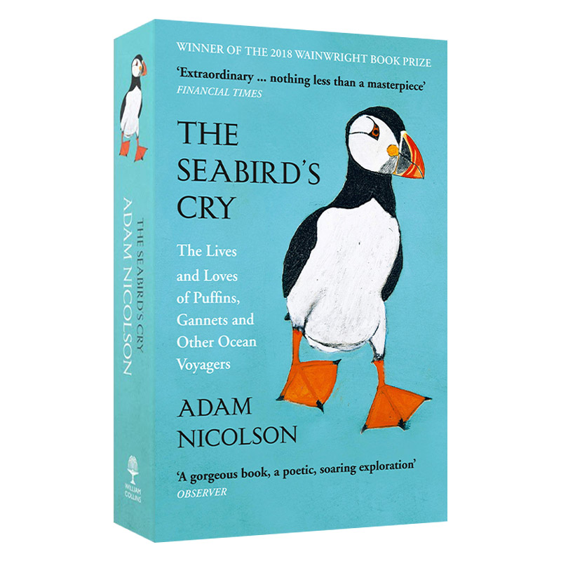 英文原版小说 The Seabird's Cry The Lives and Loves of Puffins 海鸟的哭泣人们 看不到的鸟类爱情与生活 英文版 进口英语书籍