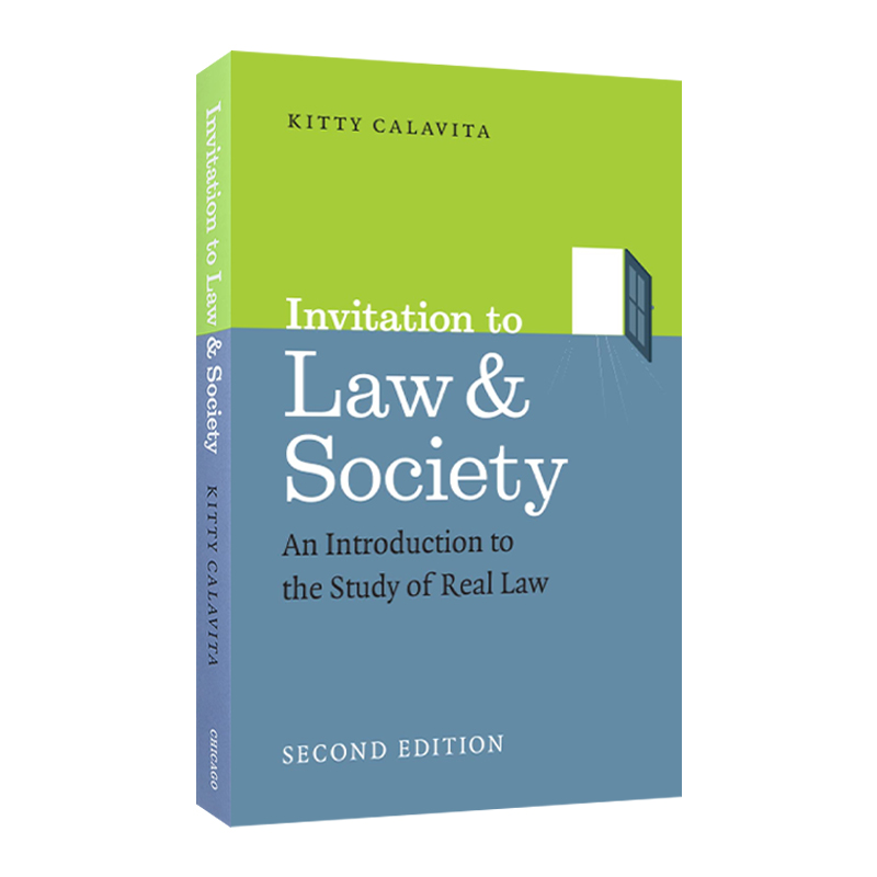 英文原版 Invitation to Law and Society 法律与社会邀请函，第二版 物法研究导论 社会学 Kitty Calavita 英文版 进口英语书籍