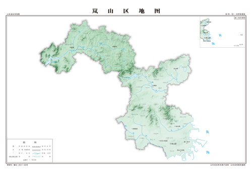 岚山区地图地形地势水系河流行政区划湖泊交通旅游铁路山峰卫星村