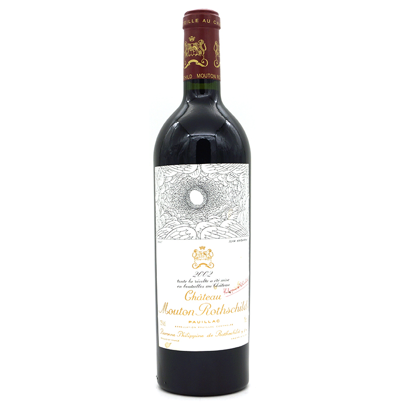 法国原瓶装进口红酒2002木桐庄园一级名庄红葡萄酒Chateau Mouton