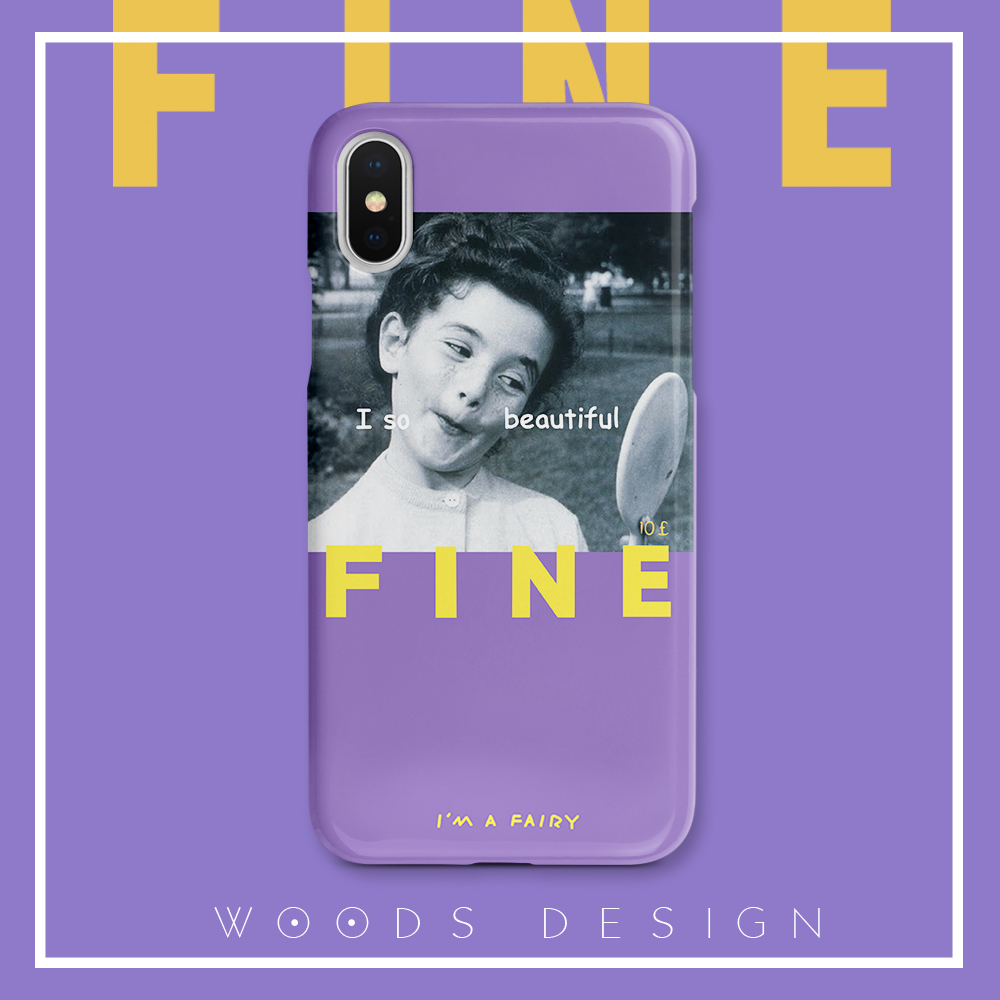 woods女孩臭美系列iPhone15promax紫色流行色手机壳软i12/13pro/14/xs/11pro