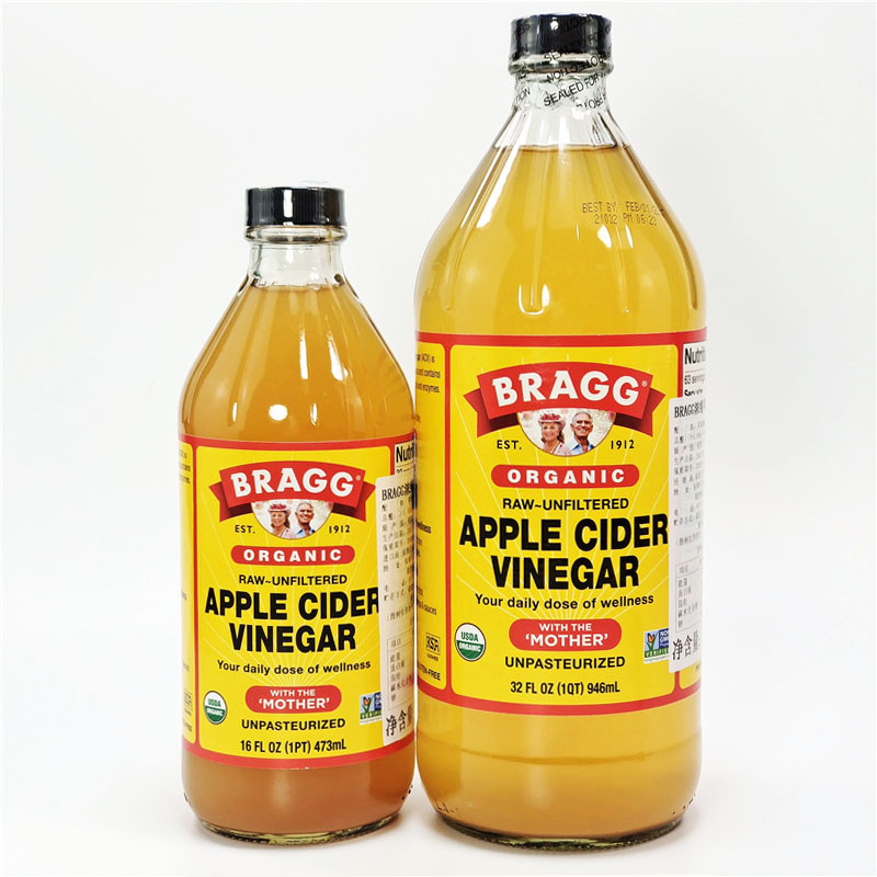 美国苹果醋饮料发酵素无糖型BRAGG ORGANIC APPLE CIDER VINEGAR
