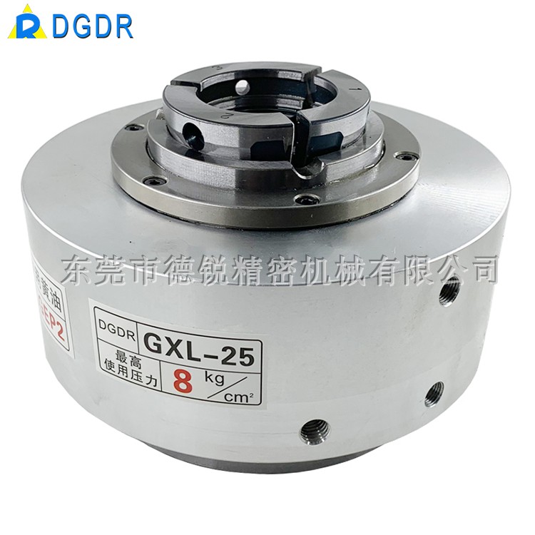 DGDR台湾产GXL-25/40大行程2.5mm气动卡盘 空压前置式机器人夹头
