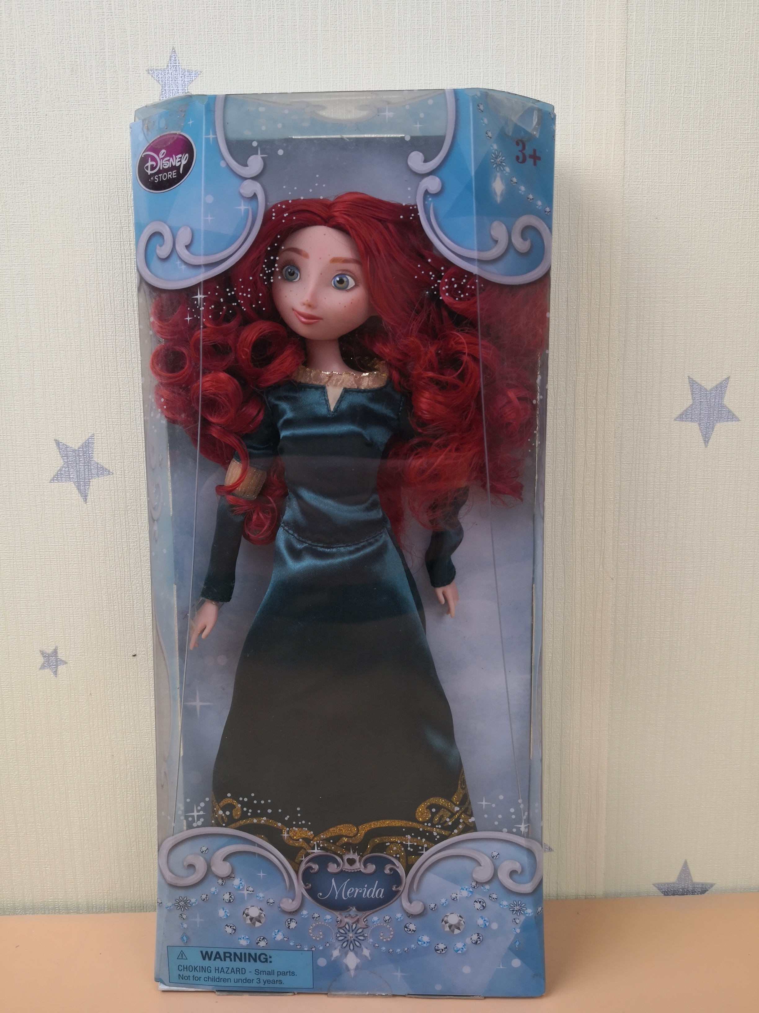 正版迪士尼勇敢公主梅琳达PRINCESS Merida女孩礼物正品玩具
