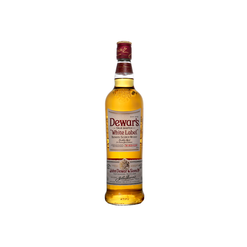 DEWAR'S 帝王白牌调配威士忌调酒基酒750ml烈酒英国原装进口洋酒