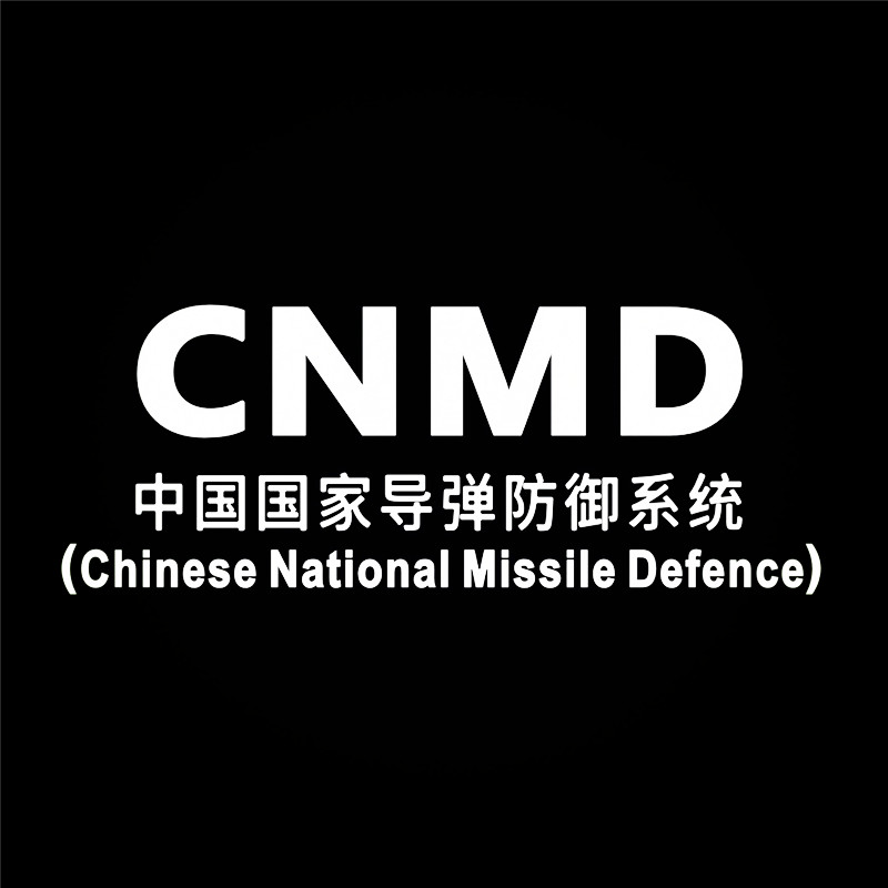 防水反光汽车贴纸拉陆基中段拦截A279中国国家导弹防御系统CNMD