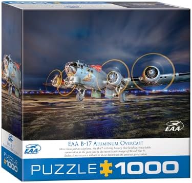 EAA B-17 Aluminum Overcast 1000-Piece Puzzle