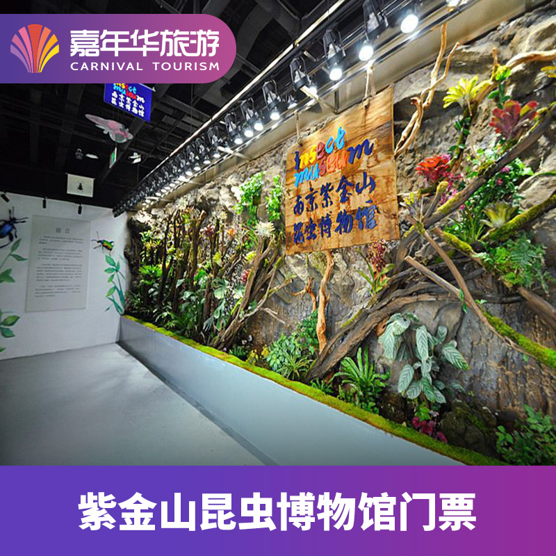 [紫金山昆虫博物馆-大门票]江苏 南京 紫金山昆虫博物馆 大门票