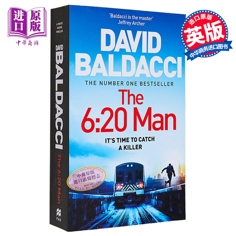现货 清晨6:20的男人 The 6:20 Man 英文原版 David Baldacci 悬疑推理 以纽约金融界为背景【中商原版】