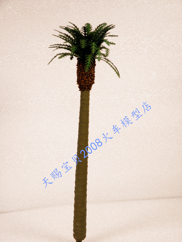 天赐宝贝**微缩摄影甜品美食创意广告场景模型*椰子树棕榈树