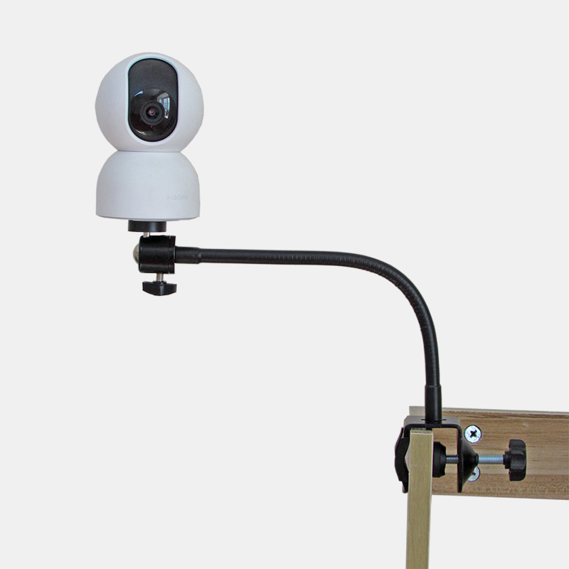 监控摄像头底座固定支架免打孔室内夹子可调节适用于小米360萤石