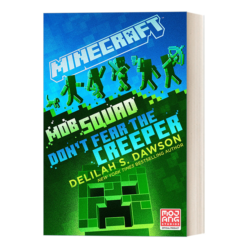 英文原版 Minecraft: Mob Squad: Don't Fear the Creeper 我的世界14 不要害怕爬行者 官方小说 英文版 进口英语原版书籍