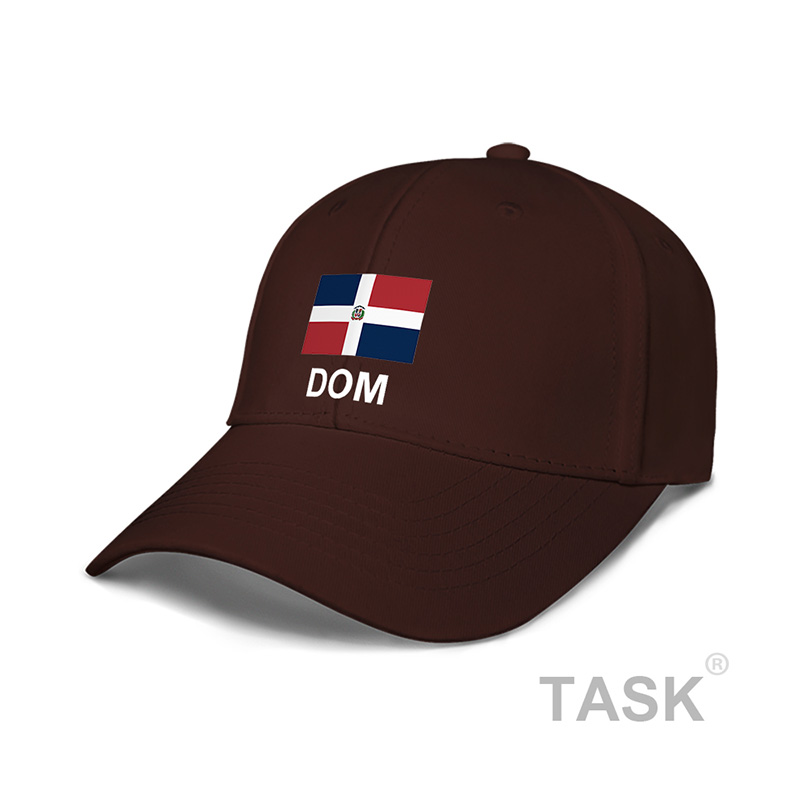 多米尼加Dominica鸭舌帽太阳帽男女运动帽子防晒棒球帽夏设 无界