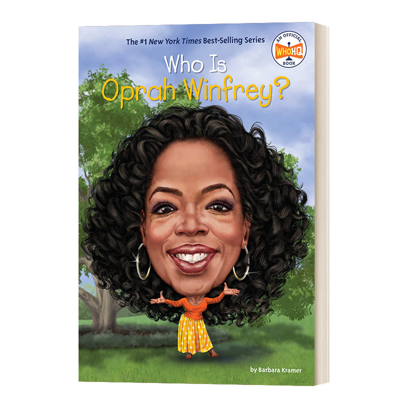 英文原版 Who Is Oprah Winfrey? 谁是奥普拉？ 人物传记系列 儿童故事阅读 英文版 进口英语原版书籍