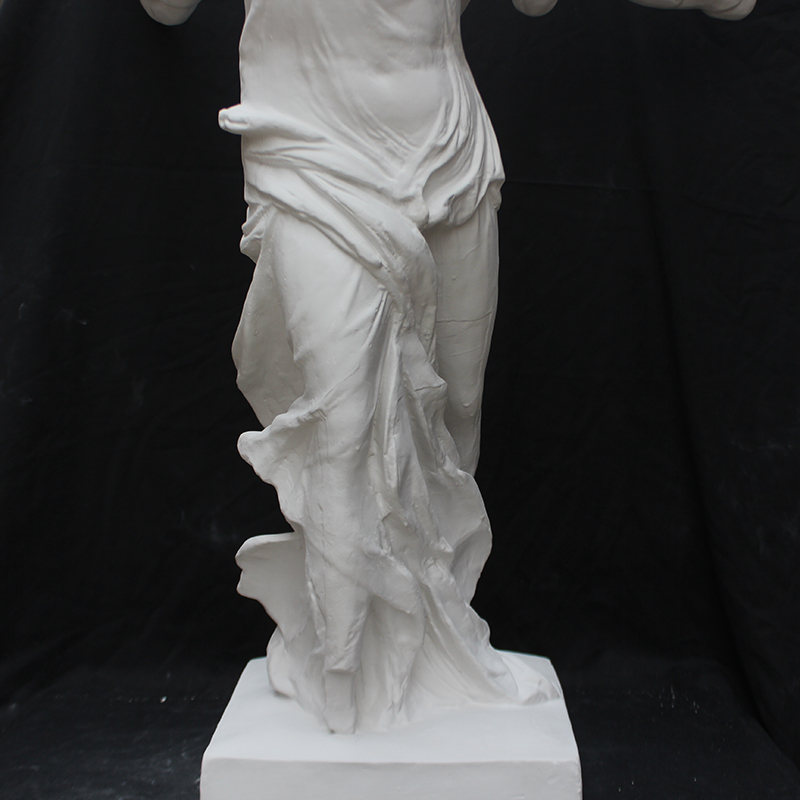 石膏像摆件胜利女神全身石膏像美术教具断臂维纳斯石膏像石膏雕塑