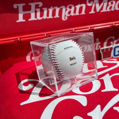 定制款HUMAN MADE鸭子棒球硬式训练垒球NIGO摆件周边日潮纪念礼物