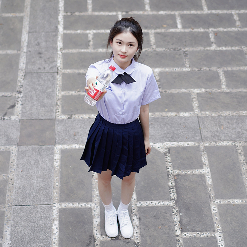 jk泰国泰式制服校服学院风衬衫诺娜禁忌女孩同款班服套装中学生