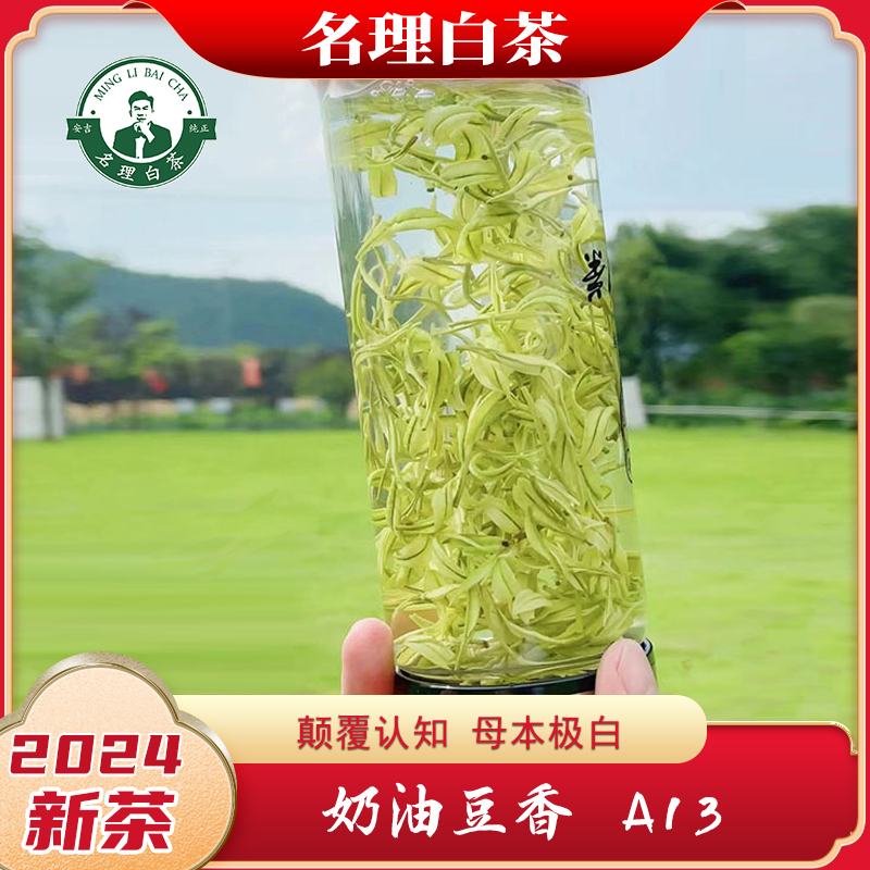 名理白【2024新茶】A13极白绿茶叶正宗原产地安吉白茶特级礼盒装