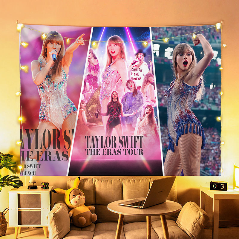 TaylorSwift背景布挂布泰勒斯威夫特霉霉演唱会卧室宿舍房间海报