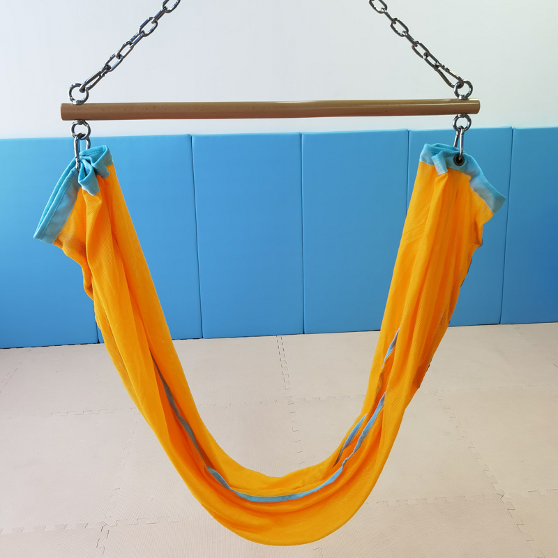 网缆秋千幼儿园感统训练器材悬挂吊缆儿童康复体能室内悬吊布袋
