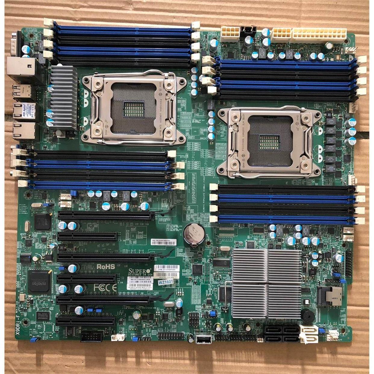 超微X9DRi-F 2011针 双路x79主板 服务器主板，