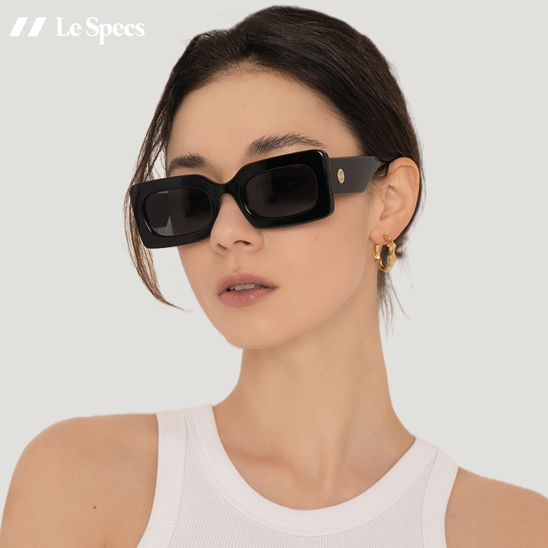 Le Specs墨镜 欧美复古小窄框太阳镜女夏季显瘦明星同款 Oh Damn