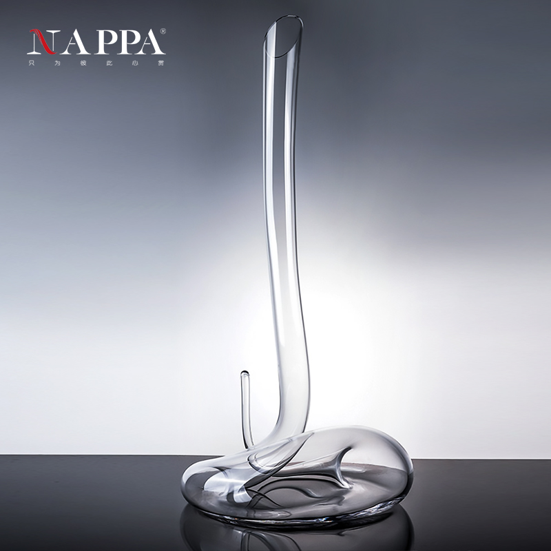 NAPPA 水晶醒酒器 眼镜蛇形红酒醒酒器 创意异形葡萄酒醒酒壶