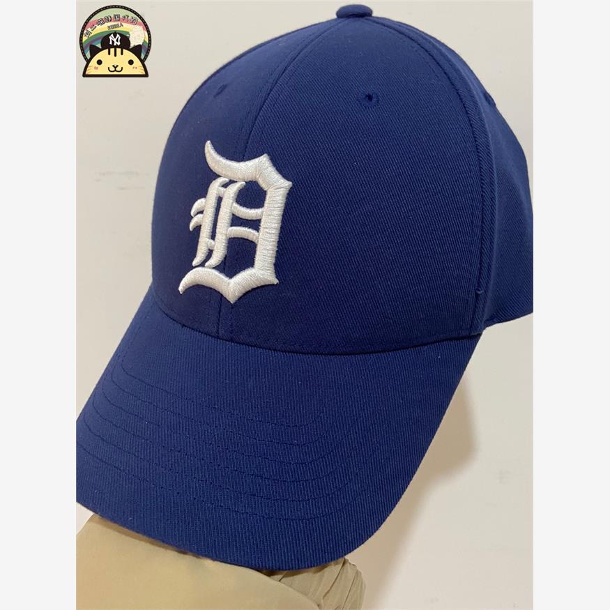 MLB帽子专柜正品老虎队字母刺绣男女硬顶弯檐运动基础棒球帽CP080