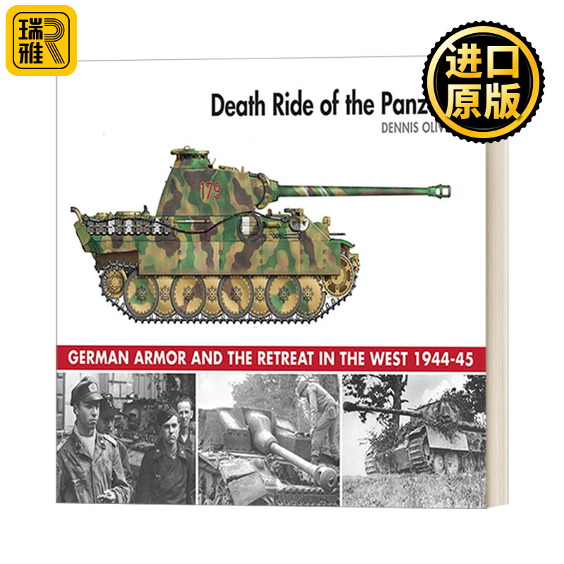 英文原版 Death Ride of the Panzers 装甲部队战争之旅 美国国家档案馆及个人收藏图像收录 英文版 进口英语原版书籍