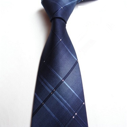 2023新款正品CK领带蓝色风西装男士学生商务休闲韩版真丝领带