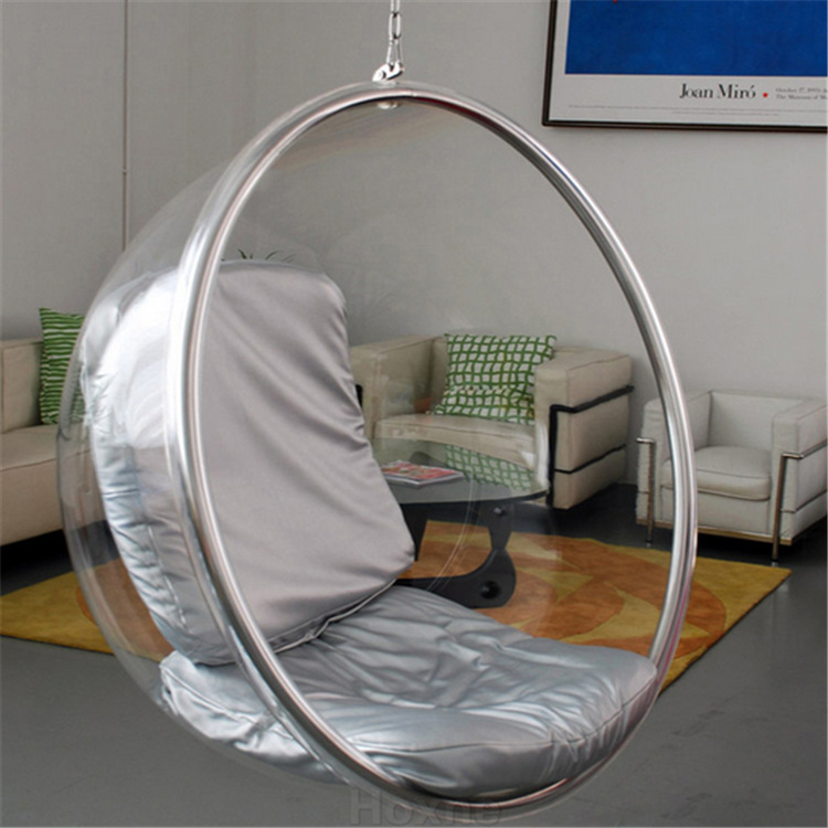 飞剑制作亚克力透明椅子 吊椅球椅太空球椅 北欧创意椅子