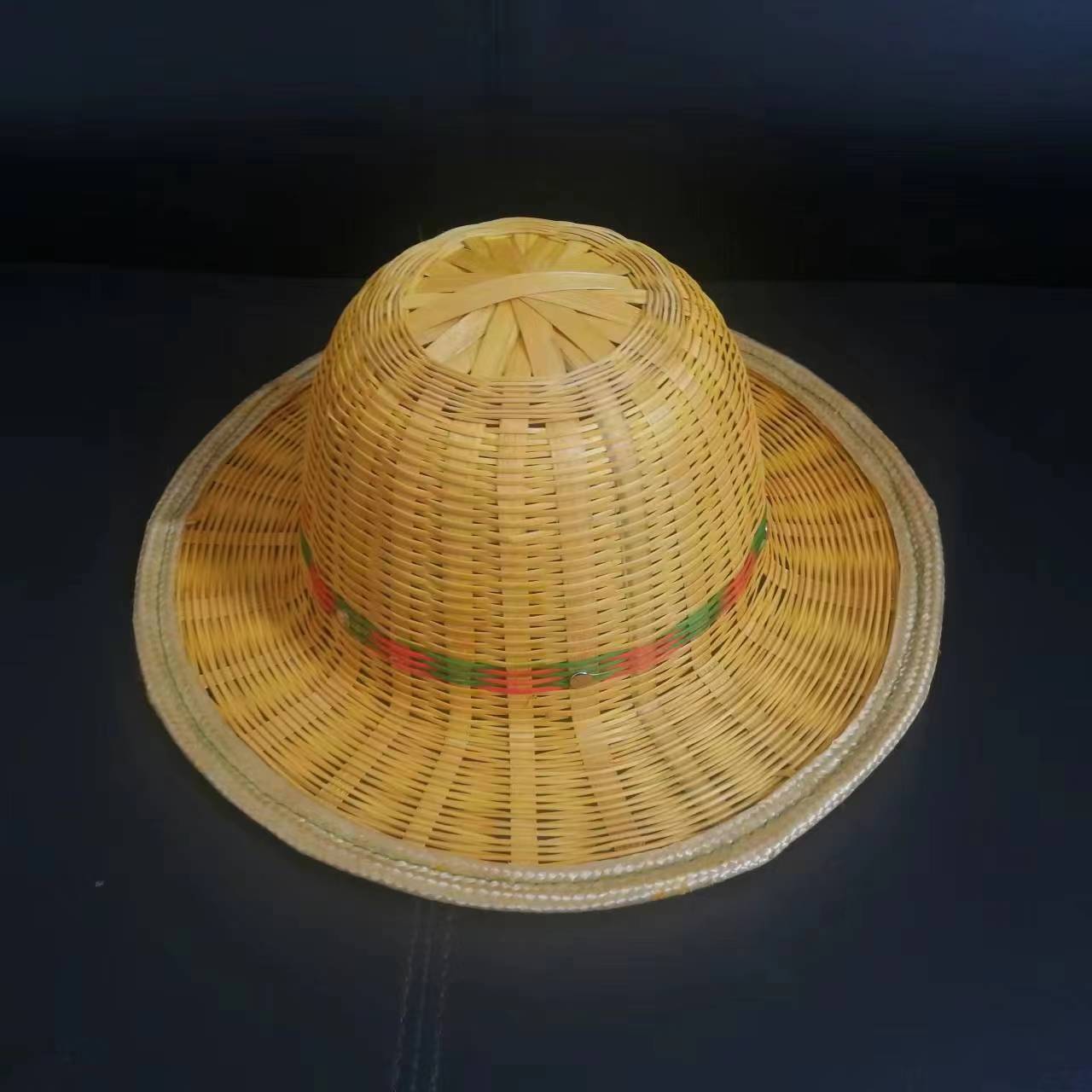 蜂具 养蜂竹帽 防蜂帽 优质竹子编制帽 养蜂工具 蜜蜂防护帽 包邮