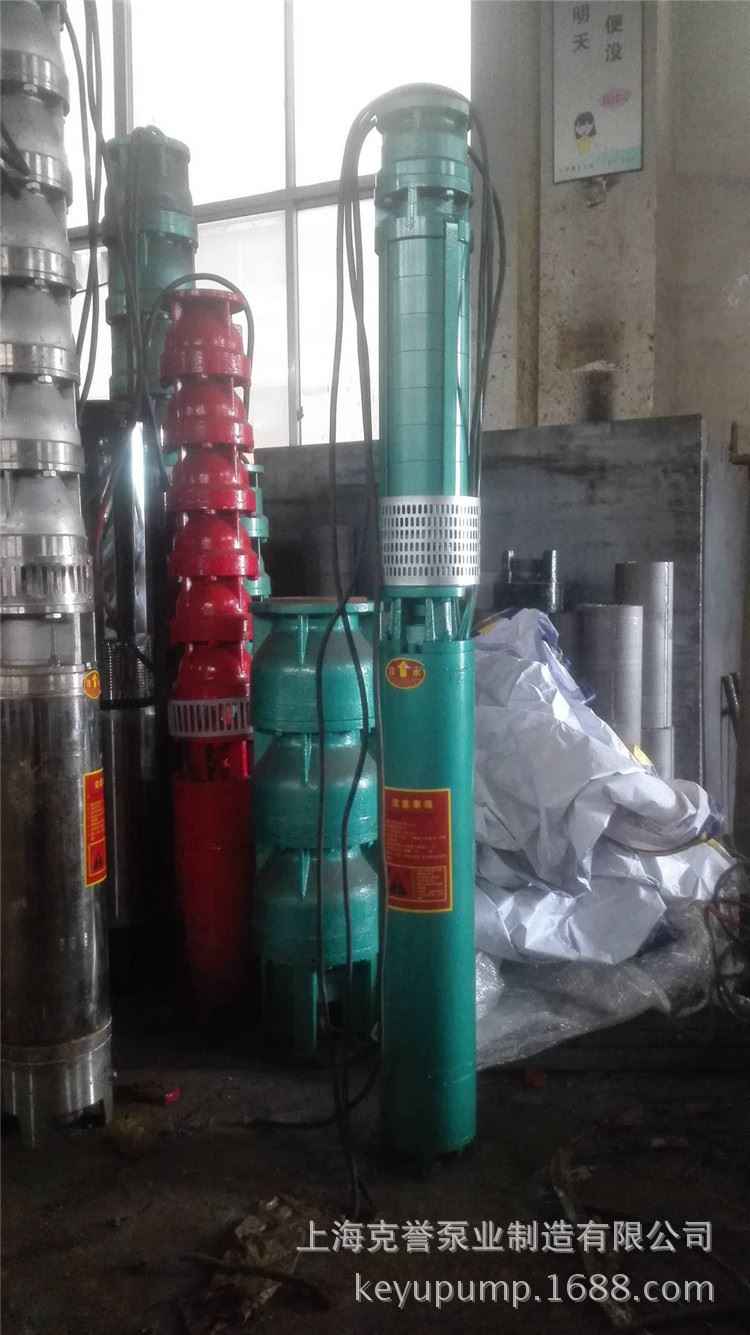 家用深井泵灌溉抽水泵供应200QJ80-11/1深井泵大流量潜水深井电泵