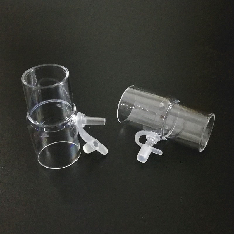 BMC瑞迈特呼吸机吸氧三通阀门管接口面罩直通麻醉氧气三通管接头