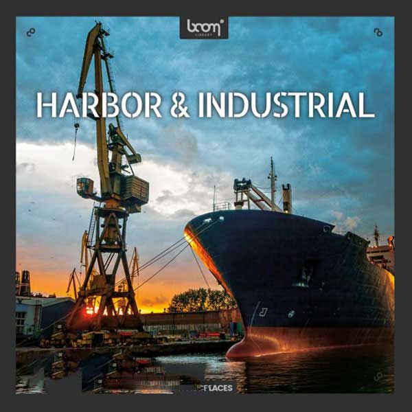 音频素材-港口码头工业嘈杂环境无损音效AE