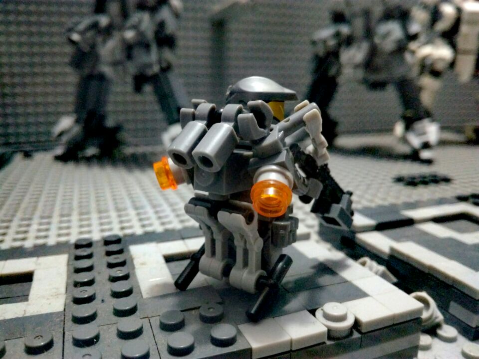 中国积木光环光晕HALO超级战士士官长拼装积木人仔人偶玩具MG013
