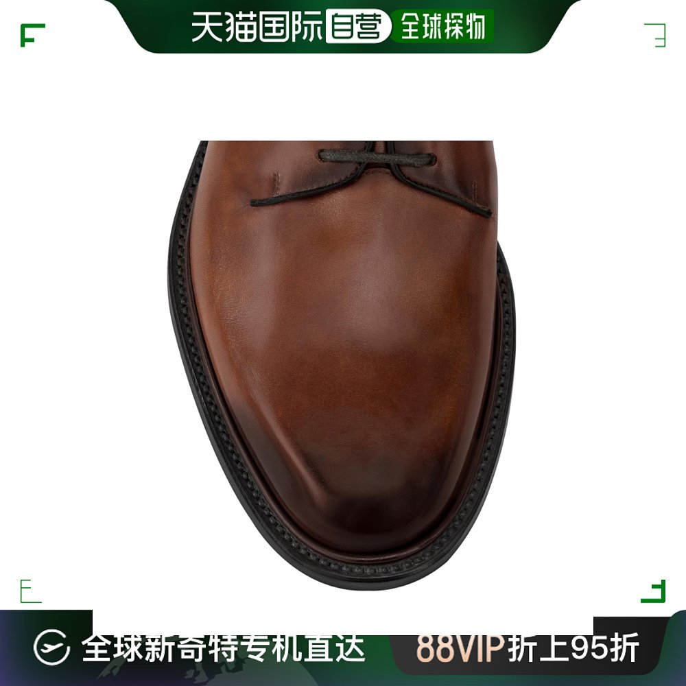 预售两周Louis Vuitton路易威登男士皮鞋棕色复古质感