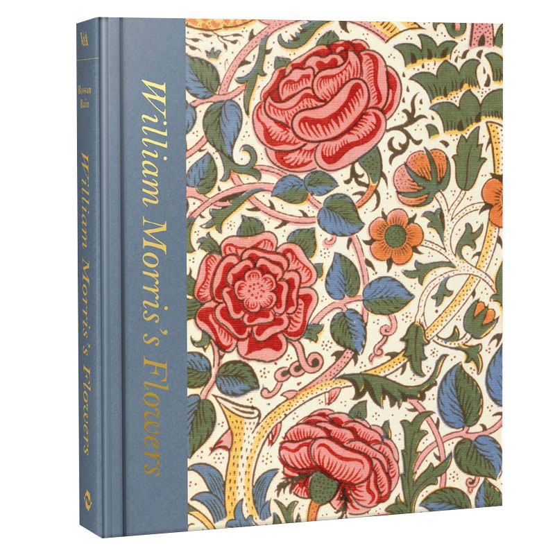 现货 英文原版 威廉·莫里斯的花William Morris’s Flowers 进口画册 平面设计 花卉装饰图案纹样设计