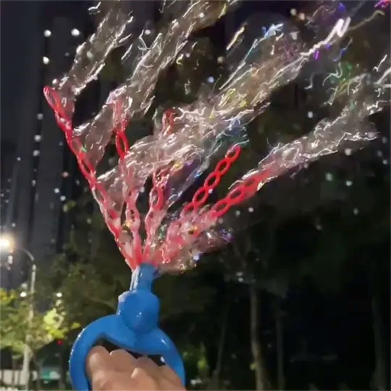五爪泡泡机儿童手持玩具手动男女孩吹大泡泡棒创意网红抖音同款