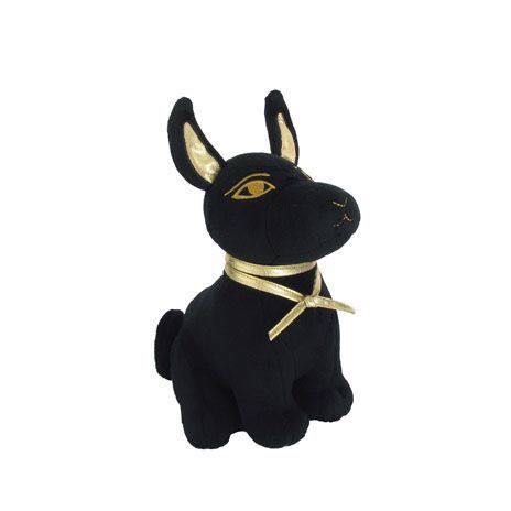 英国旅游大英博物馆文化创意纪念礼品毛绒玩具阿努比斯狗 预定